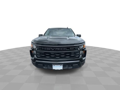 Certified 2024 Chevrolet Silverado 1500 Custom w/ Turbomax Blackout Package AWD/4WD image 3