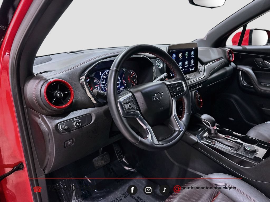 Certified 2024 Chevrolet Blazer RS w/ Driver Confidence II Package FWD image 10