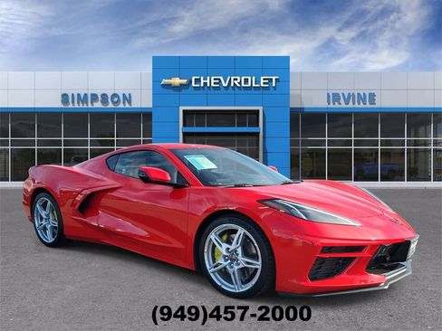 Certified 2022 Chevrolet Corvette Stingray Preferred Cpe w/ Z51 Performance Package image 2