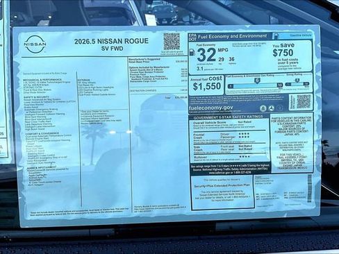 New 2026 Nissan Rogue SV image 12