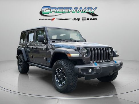 Used 2022 Jeep Wrangler Unlimited Rubicon 4xe AWD/4WD image 1