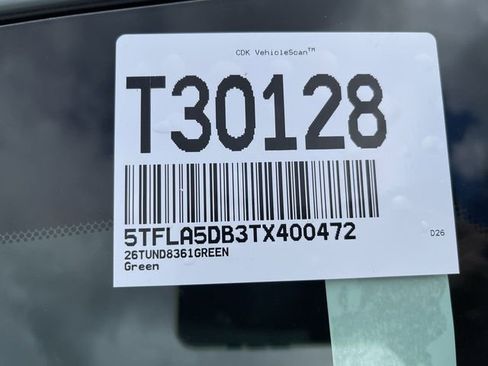 New 2026 Toyota Tundra SR5 AWD/4WD image 23