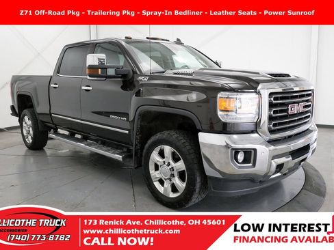 Used 2019 GMC Sierra 2500 SLT w/ Driver Alert Package AWD/4WD image 1