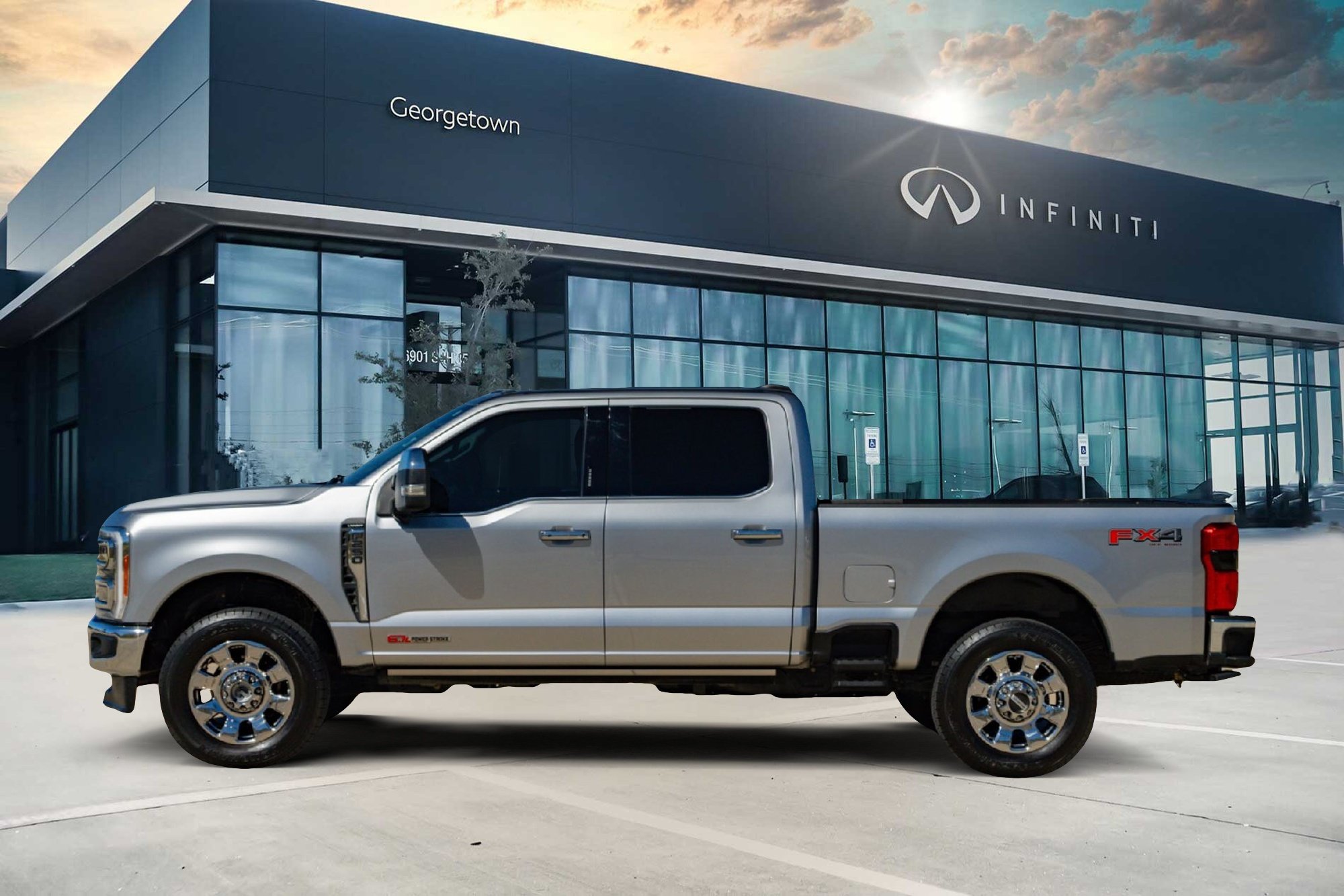 Used 2023 Ford F250 Lariat w/ Tow Technology Package AWD/4WD image 7
