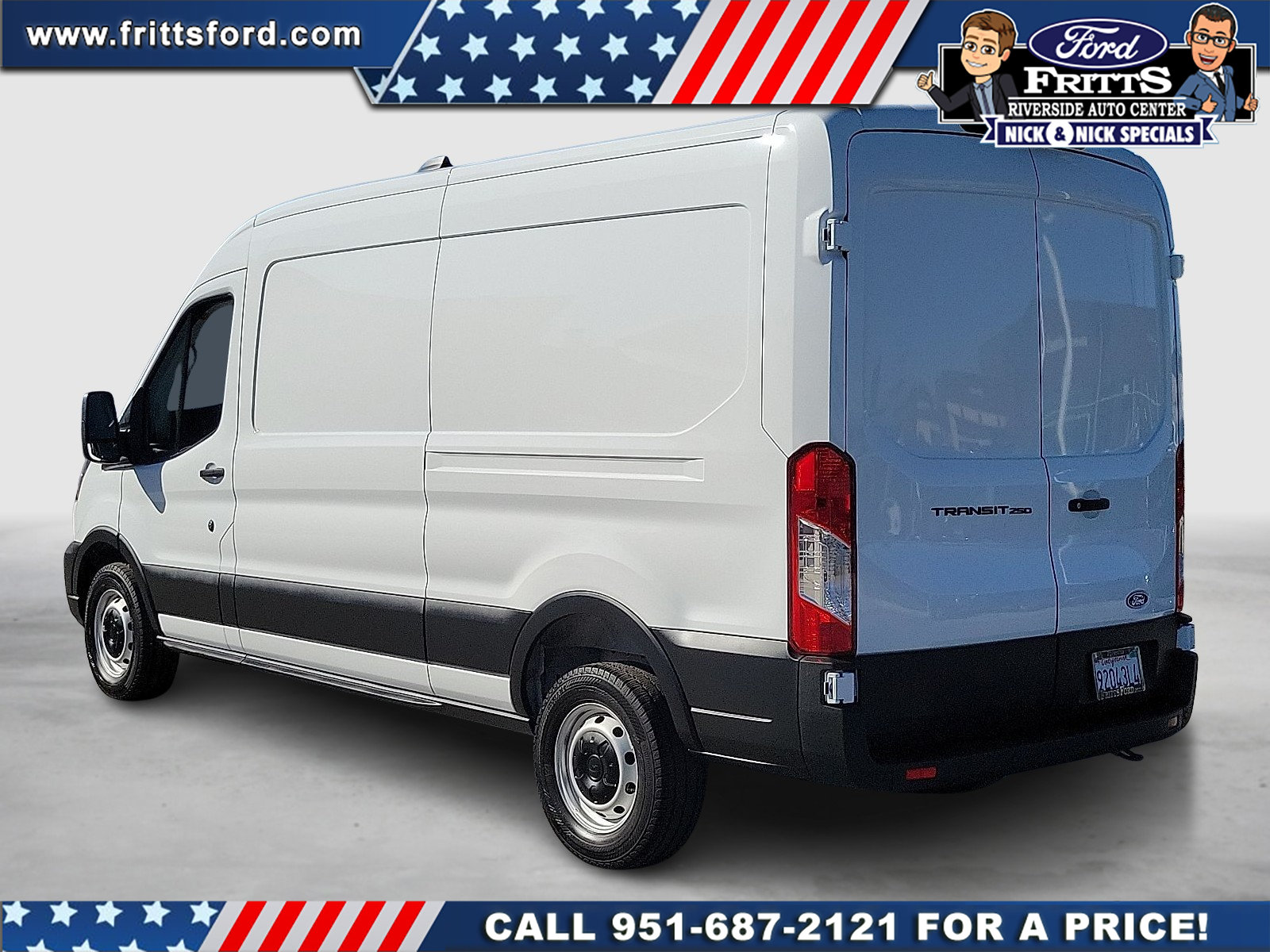 Certified 2026 Ford Transit 250 148 Medium Roof w/ Load Area Protection Package RWD image 3