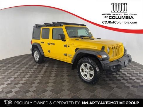 Used 2021 Jeep Wrangler Unlimited Sport image 1