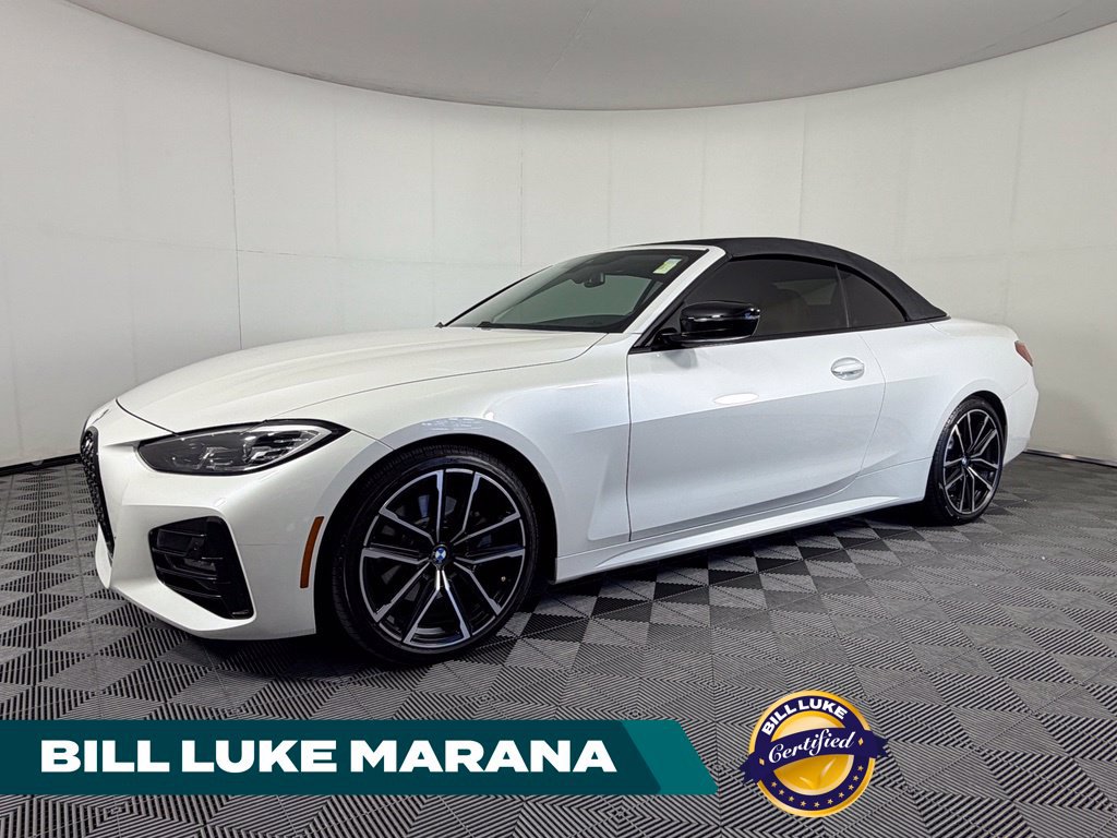Used 2021 BMW 430i Convertible w/ M Sport Package RWD image 1