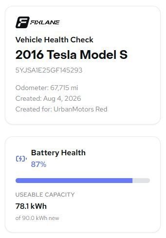 Used 2016 Tesla Model S 90D AWD/4WD image 2
