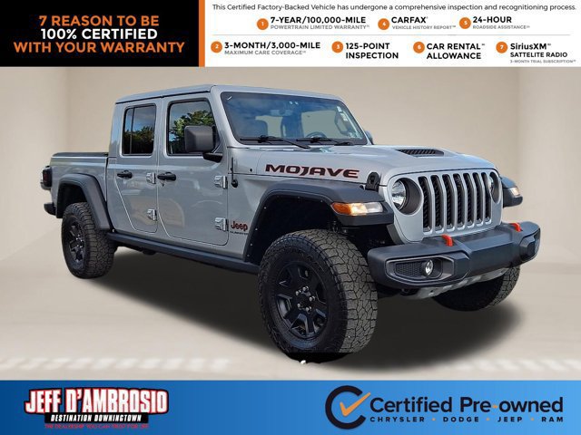 Certified 2022 Jeep Gladiator Mojave w/ Cold Weather Group AWD/4WD image 1