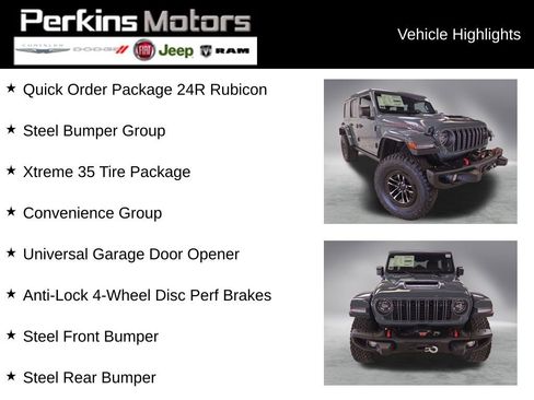 New 2026 Jeep Wrangler Unlimited Rubicon w/ Steel Bumper Group image 2