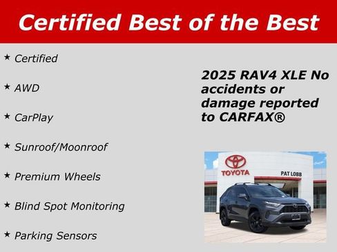 Certified 2025 Toyota RAV4 XLE AWD/4WD image 36