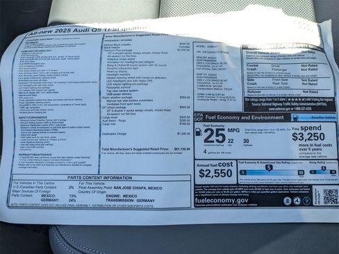 New 2025 Audi Q5 2.0T Premium Plus image 18