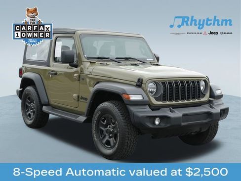 Used 2025 Jeep Wrangler Sport AWD/4WD image 1