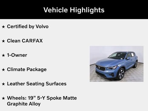 Certified 2025 Volvo XC40 B5 Plus image 5