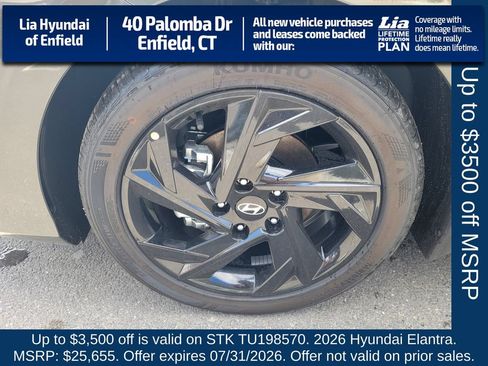 New 2026 Hyundai Elantra Sport FWD image 9