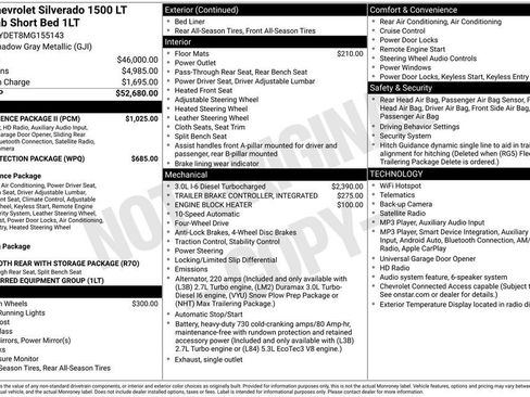Used 2021 Chevrolet Silverado 1500 LT w/ Convenience Package II AWD/4WD image 11