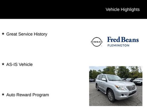 Used 2011 Lexus LX 570 4WD w/ Luxury Pkg image 5