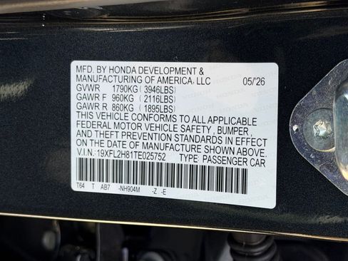 New 2026 Honda Civic Sport image 19