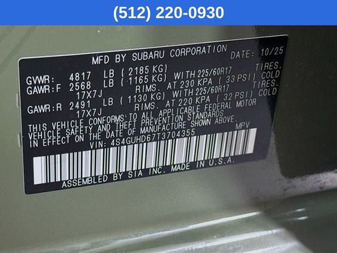 Certified 2026 Subaru Crosstrek 2.0i Premium image 39