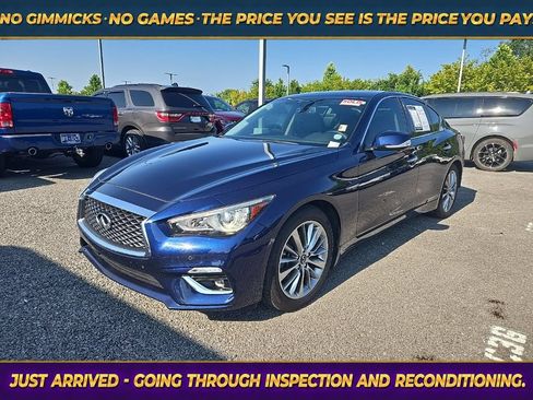 Used 2023 INFINITI Q50 Luxe w/ Cargo Package RWD image 3