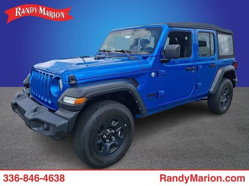 Used 2021 Jeep Wrangler Unlimited Sport AWD/4WD image 1