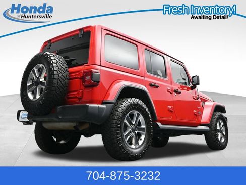 Used 2020 Jeep Wrangler Unlimited Sahara AWD/4WD image 42