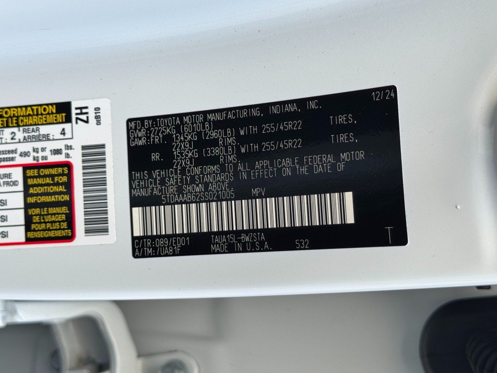 Used 2025 Lexus TX 350 AWD w/ Technology Package image 48