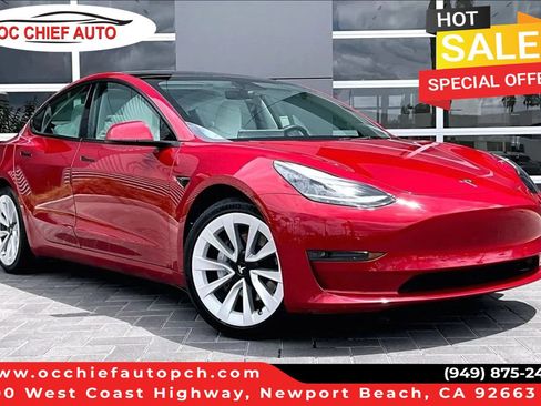 Used 2023 Tesla Model 3 Long Range AWD/4WD image 1
