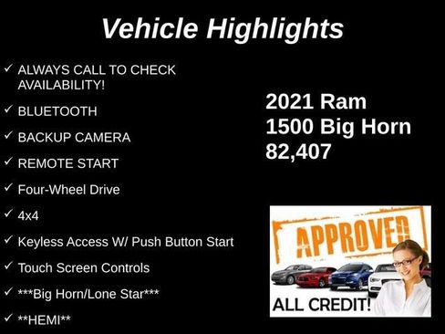 Used 2021 RAM 1500 Big Horn AWD/4WD image 10