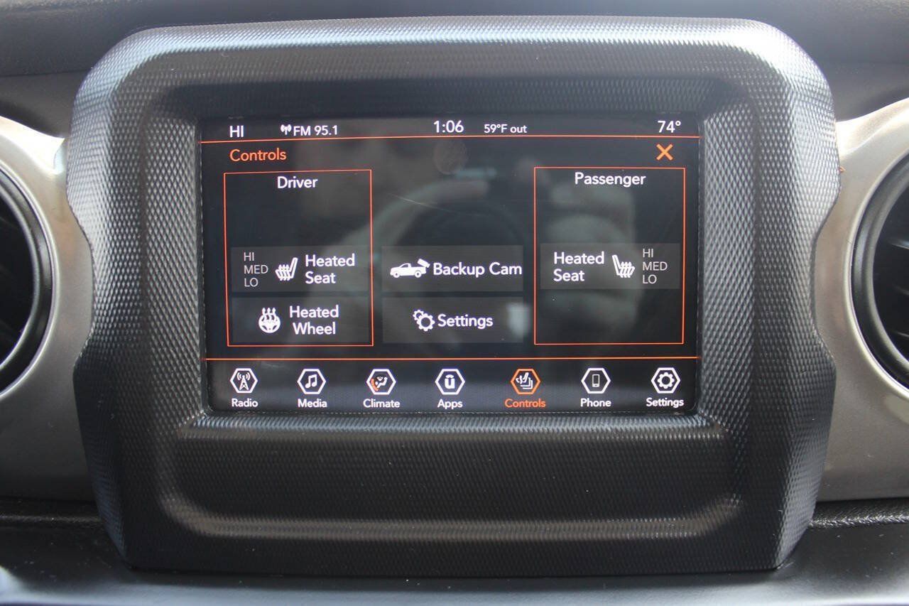 Used 2020 Jeep Gladiator Sport w/ Quick Order Package 24S AWD/4WD image 15