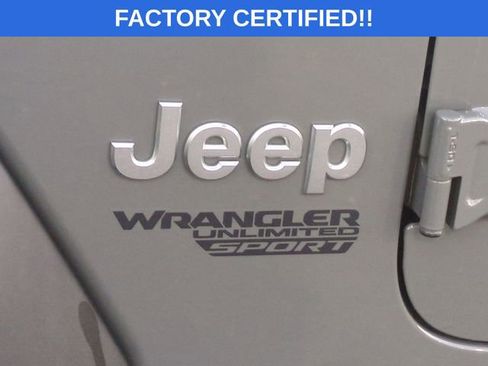 Certified 2020 Jeep Wrangler Unlimited Sport S image 37