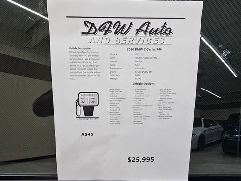 Used 2020 BMW 740i image 47