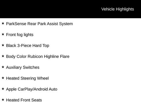 Used 2022 Jeep Wrangler Unlimited Rubicon w/ Cold Weather Group AWD/4WD image 7