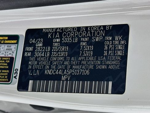Used 2023 Kia EV6 GT-Line w/ GT-Line Suede Seat Package RWD image 12
