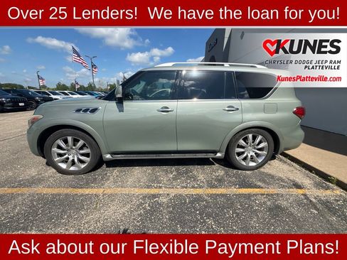 Used 2012 INFINITI QX56 4WD w/ Deluxe Touring Pkg image 6