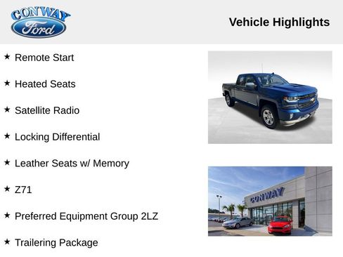 Used 2018 Chevrolet Silverado 1500 LTZ Z71 image 8