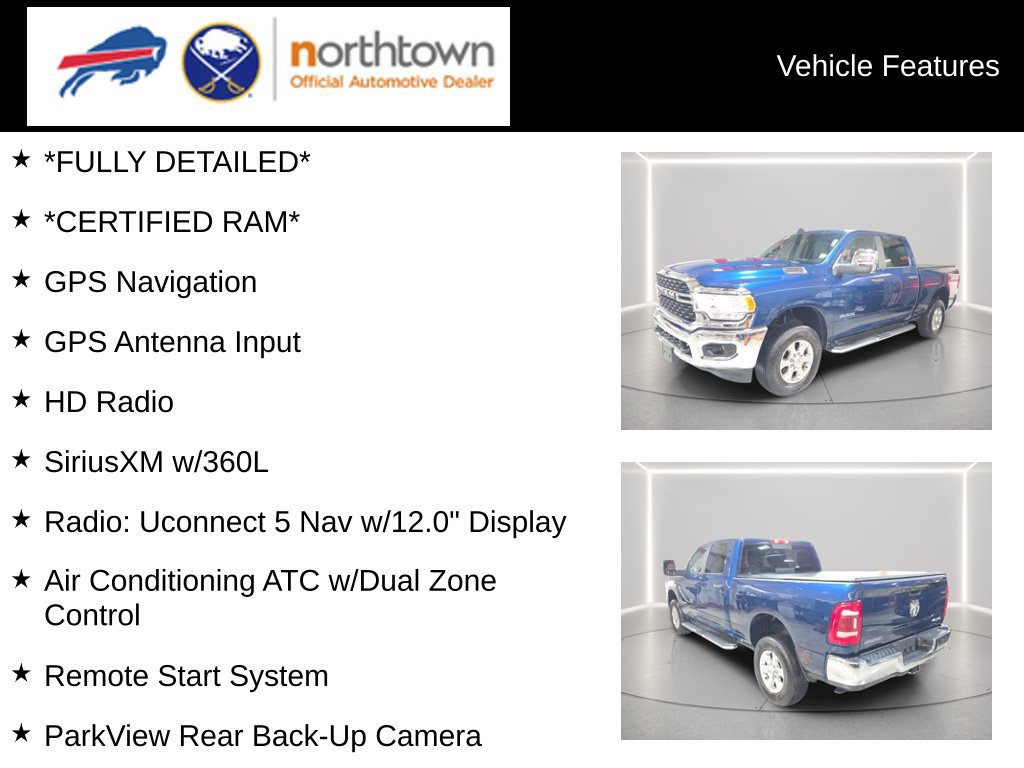 Used 2024 RAM 2500 Big Horn w/ Level 2 Equipment Group AWD/4WD image 4