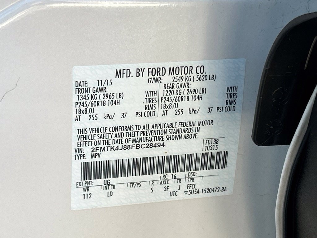 Used 2015 Ford Edge SEL w/ Equipment Group 201A AWD/4WD image 56