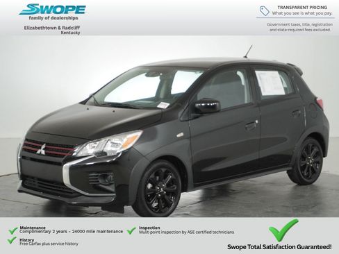 Used 2024 Mitsubishi Mirage Black Edition FWD image 7