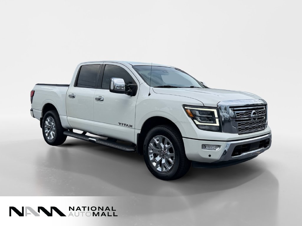 Used 2021 Nissan Titan SL w/ Moonroof Package AWD/4WD image 7
