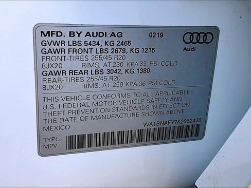 Used 2019 Audi Q5 2.0T Premium Plus w/ Premium Plus Package image 33