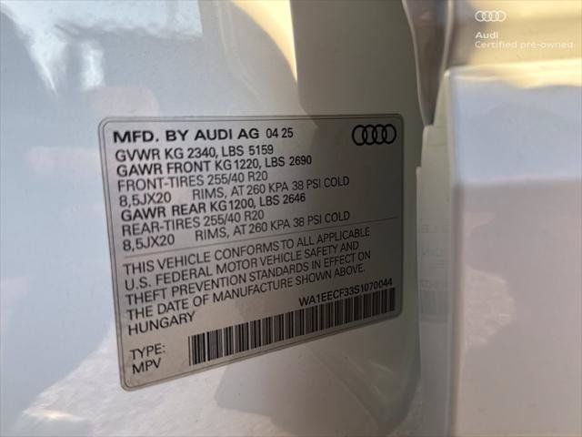 Used 2025 Audi Q3 2.0T Premium Plus w/ Premium Plus Package AWD/4WD image 34