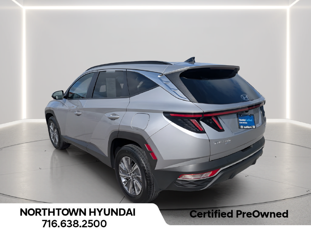 Certified 2022 Hyundai Tucson Blue AWD/4WD image 4