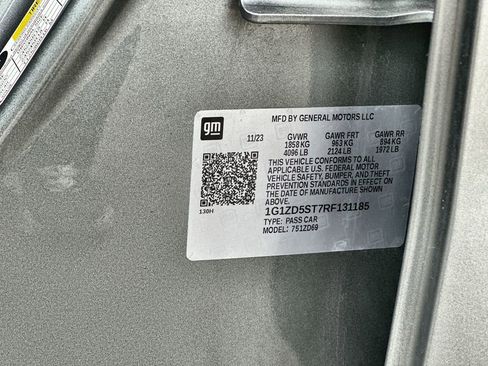 Certified 2024 Chevrolet Malibu LT image 34