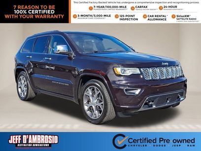 Certified 2021 Jeep Grand Cherokee Overland