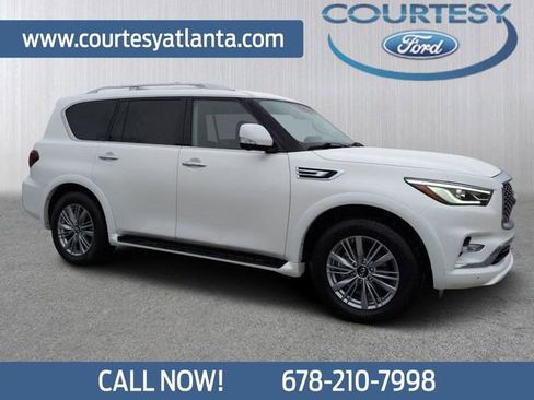 Used 2023 INFINITI QX80 Luxe w/ Cargo Package image 1
