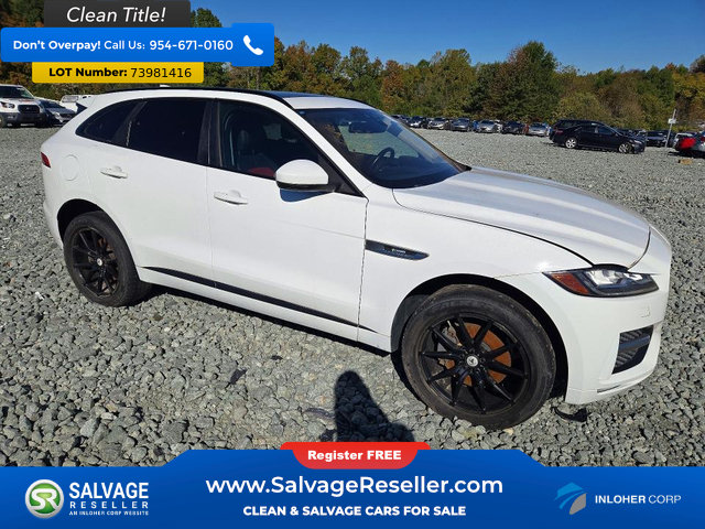 Used 2017 Jaguar F-PACE R-Sport AWD/4WD image 5