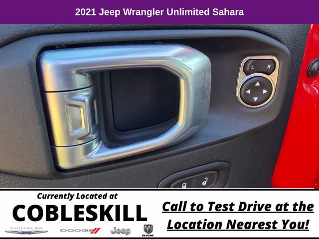 Used 2021 Jeep Wrangler Unlimited Sahara AWD/4WD image 12
