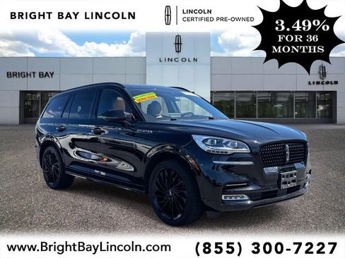 Certified 2023 Lincoln Aviator Black Label w/ Jet Package image 1