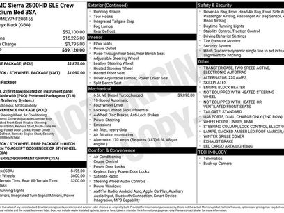 Used 2022 GMC Sierra 2500 SLE w/ SLE Value Package;